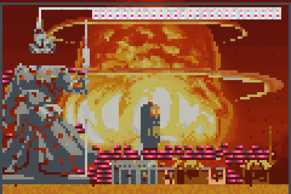 oni takeover Pixel Art