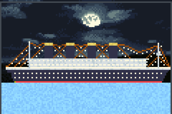 Titanic v.2 Pixel Art