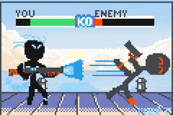 you vs stupid Pixel Art