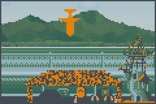 Plane Crash 2! Pixel Art