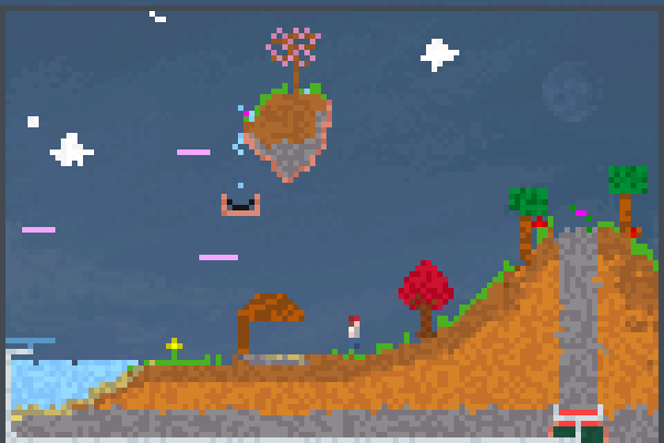 volcano.escape Pixel Art