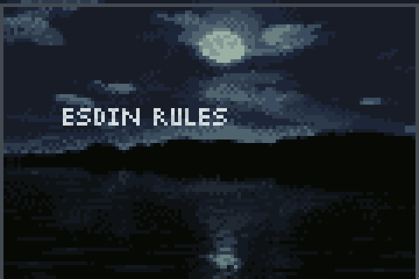 Esdin Rules Pixel Art