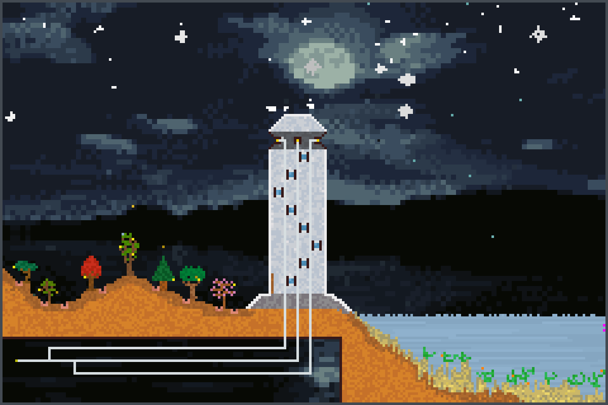 Phare V.1 Pixel Art