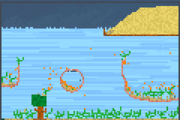 fish habitat Pixel Art