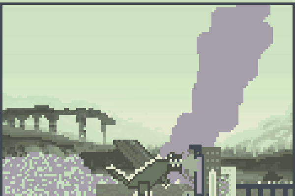 gogozilla Pixel Art