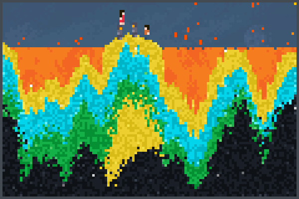 earth,year 9999 Pixel Art