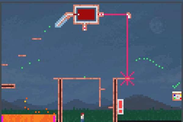 Parkour Ver.1 Pixel Art