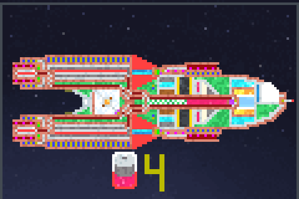 StarCruiser Pixel Art