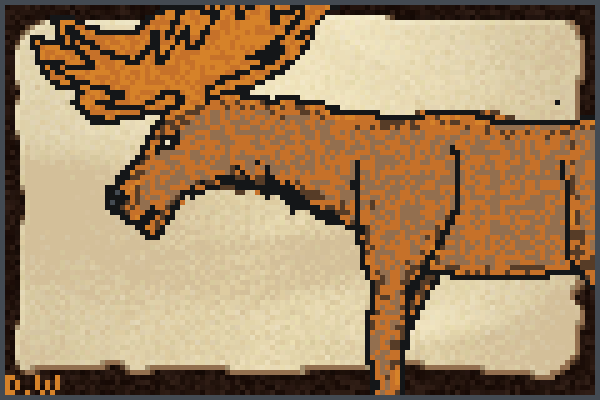 elk rut in my y Pixel Art