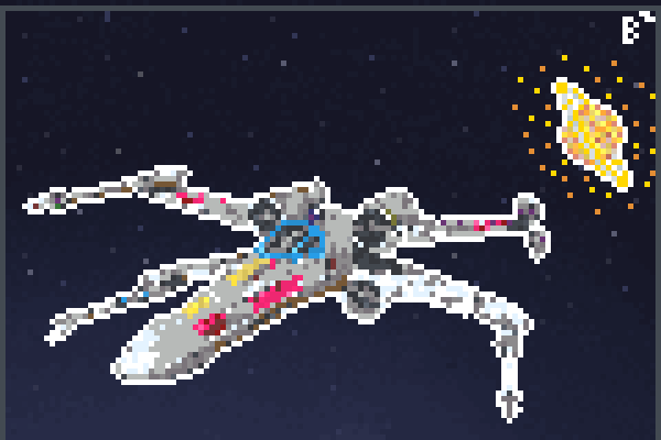 Empire Defeated Pixel Art