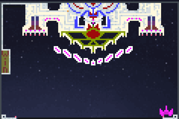 battle in Spase Pixel Art