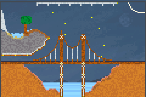 Bridge Pixel Art