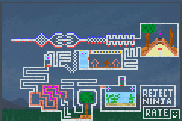 Ultra Machine!! Pixel Art