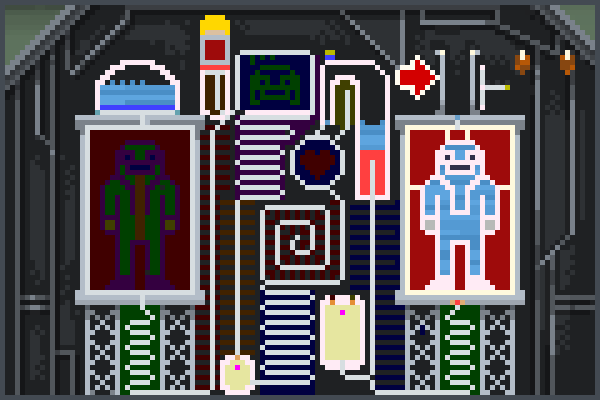 teloporter of x Pixel Art