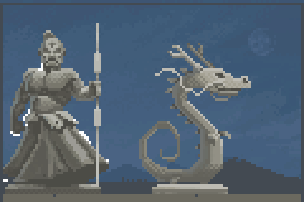 Drachenmeister! Pixel Art