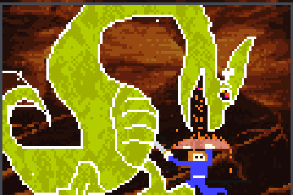 dddddddragon Pixel Art