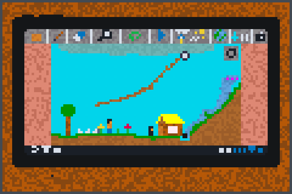 the sandbox HD Pixel Art