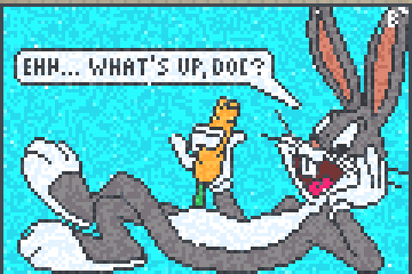 Whats up, Doc! Pixel Art