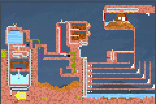 Chemistry. Pixel Art