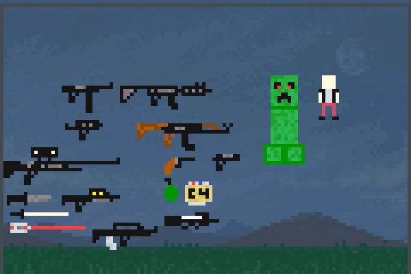 GREAT GUNS! Pixel Art