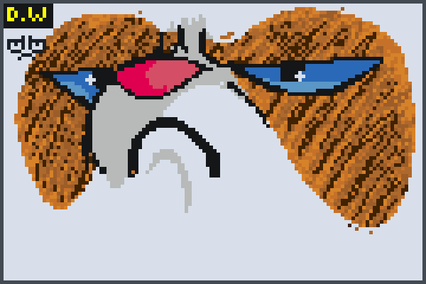 heres grumpycat Pixel Art