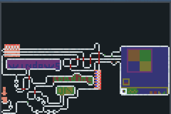 Processors CPU Pixel Art