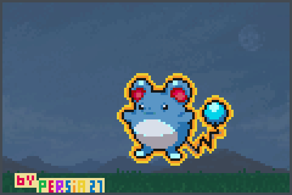 marill !!!!! Pixel Art