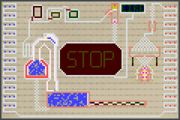 Stop Stealing!! Pixel Art