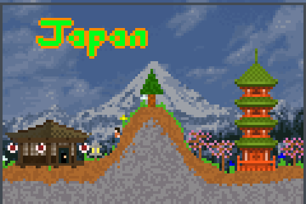 Japan World=)! Pixel Art