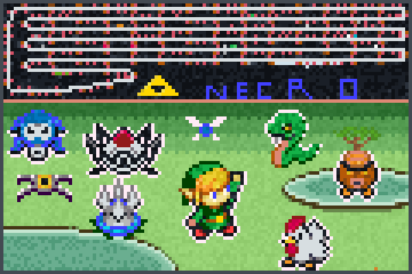 zelda theme 2 Pixel Art