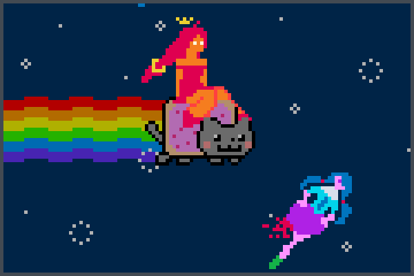 LAVA RULES Pixel Art