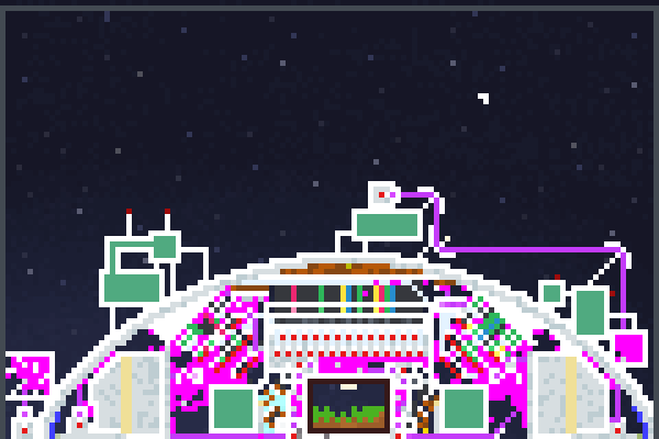 Battle station Pixel Art