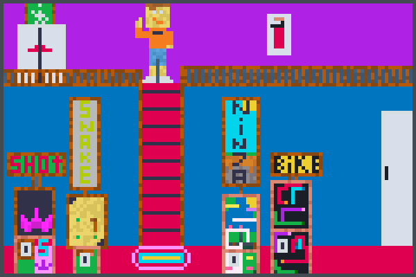 videogame zone Pixel Art