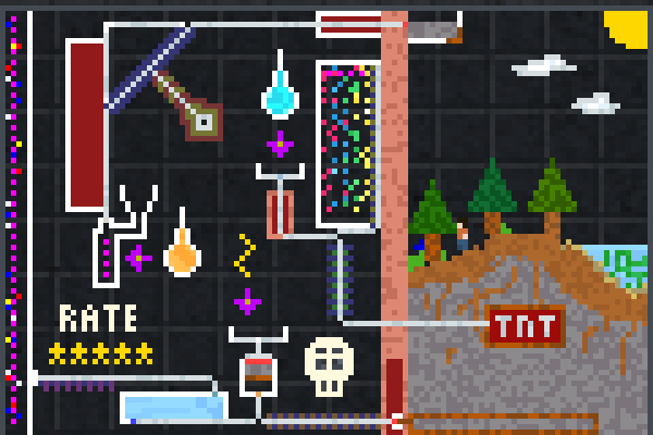 World Sim Fixed Pixel Art