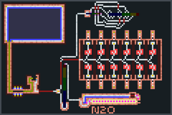 SVCK V12 Engine Pixel Art