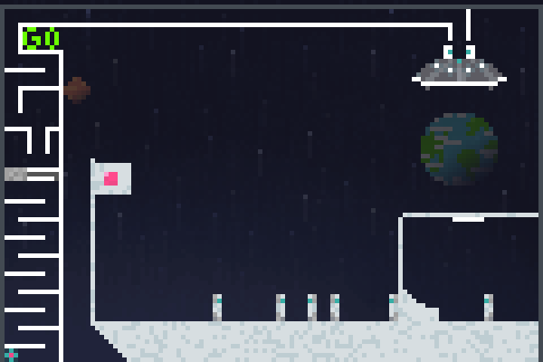 UFO Battle Pixel Art