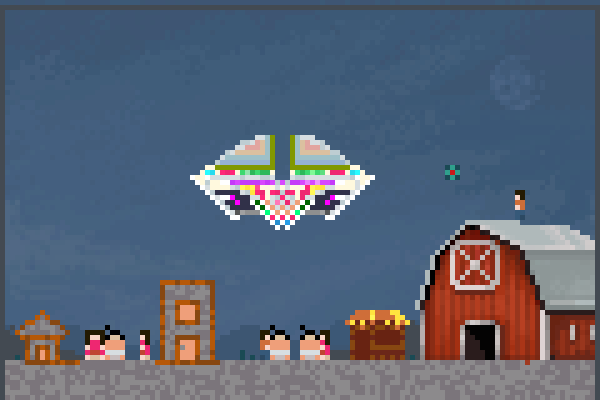 UFO!!!=) Pixel Art