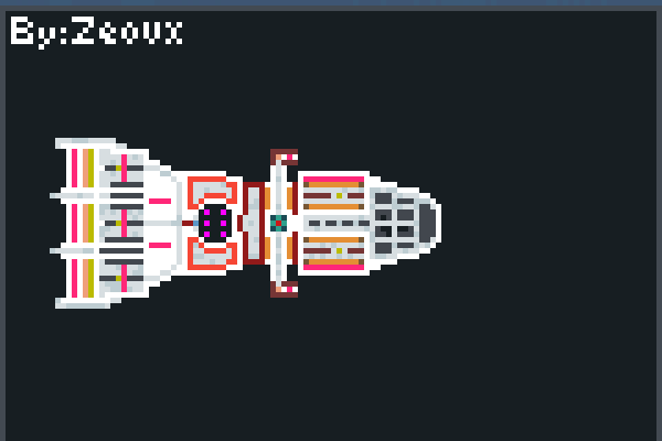 BraniacSpaceShp Pixel Art