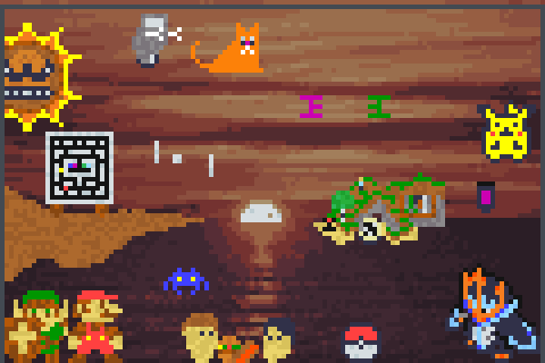 SSBB Pixel Art