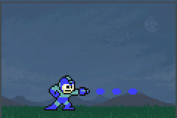 megamen ! Pixel Art