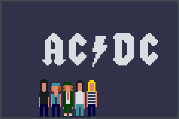 ACsDC Pixel Art