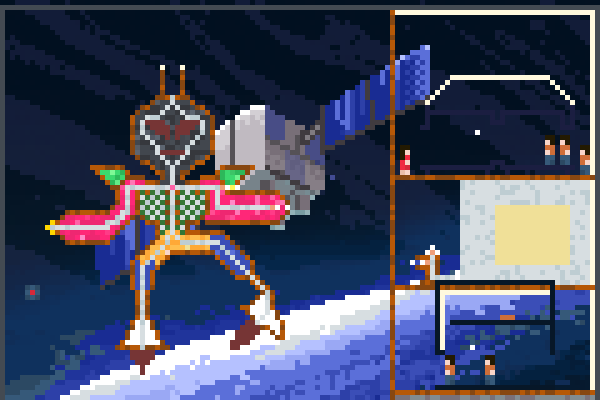 The Gundam Pixel Art