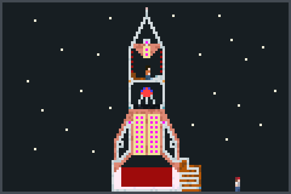 lift off 39 Pixel Art