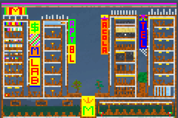 acid power show Pixel Art