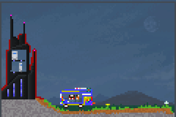 Detonate House Pixel Art