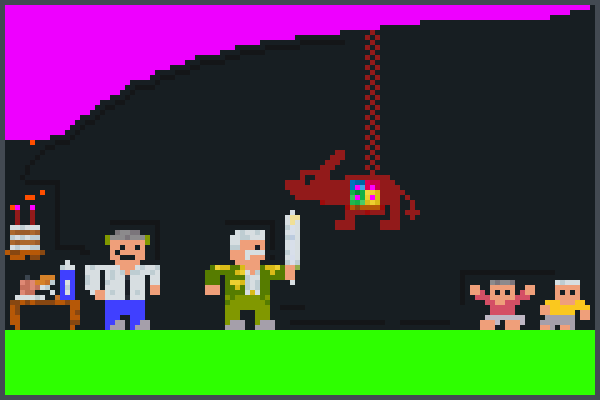 PiNata party Pixel Art