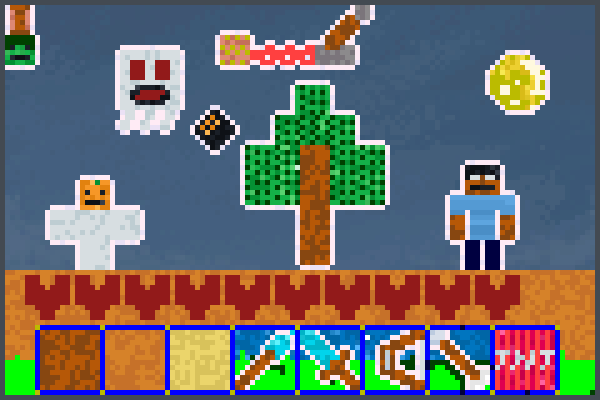 minecraft heros Pixel Art