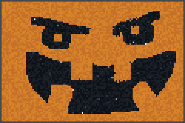 a pumpkin Pixel Art