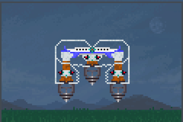 robot braniac Pixel Art