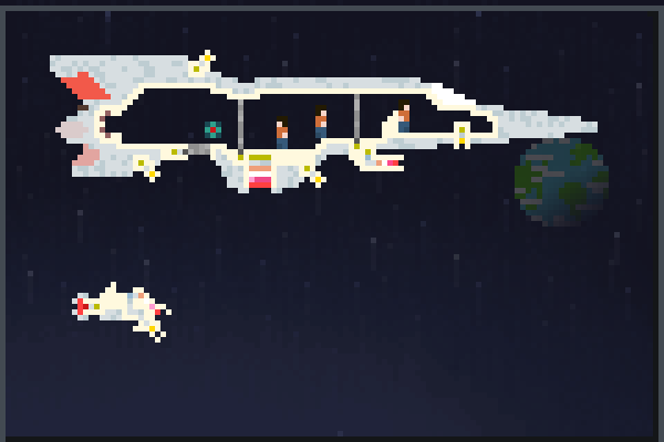 Needleship Pixel Art